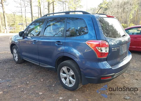 2014 Subaru Forester 2.5I Premium из США, поврежденный, VIN JF2SJAEC0EH543423